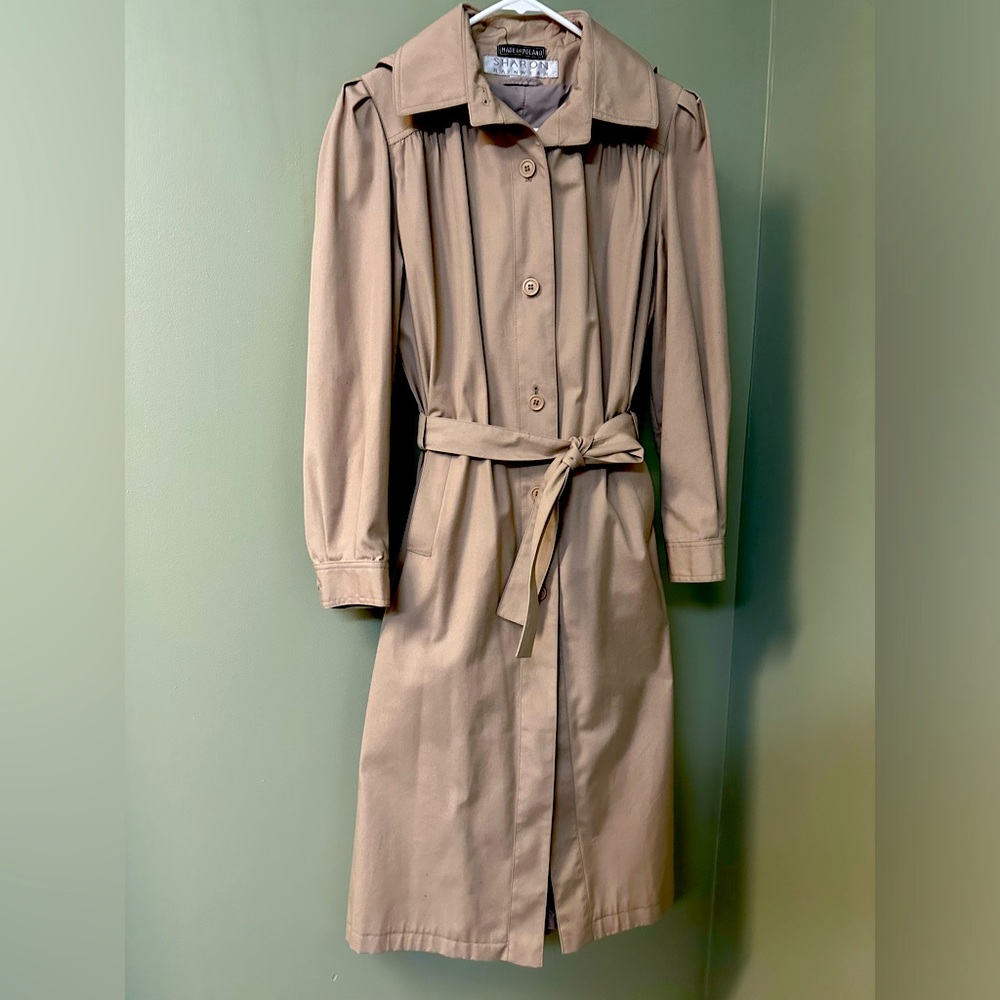 Sharon Rainwear trench raincoat.